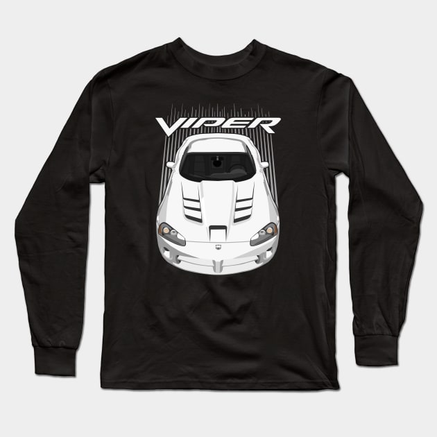 Viper SRT10-white Long Sleeve T-Shirt by V8social